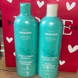 Avon Organist Rosemary Mint Strengthening Shampoo & Conditioner